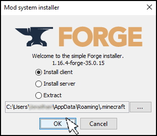 Forge Mod System Installer