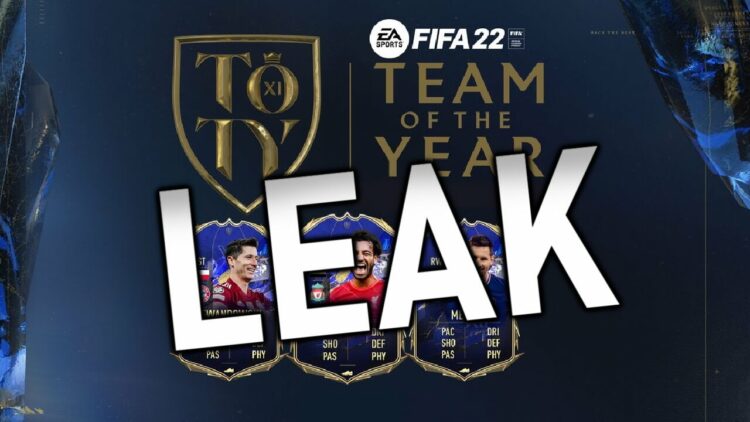 FIFA 22 Team of the Year Leak