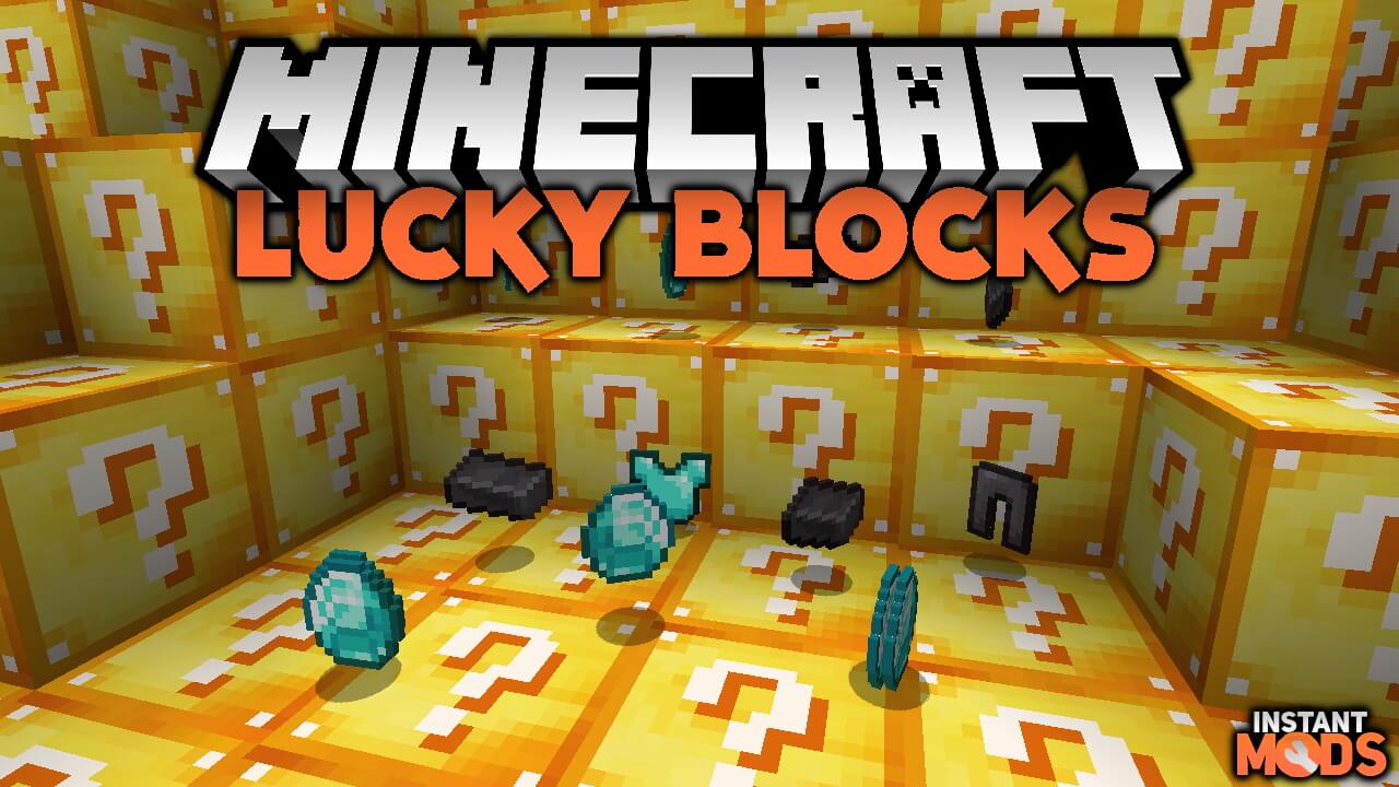 Lucky Block Only World Mod For Fabric 1.17.1 Minecraft Mod