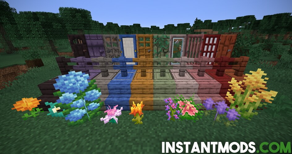 New Biomes O Plenty blocks and flowers screenshot